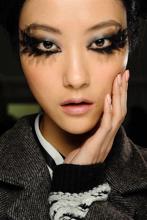 chanel haute couture 2013 makeup|Chanel runway fashion.